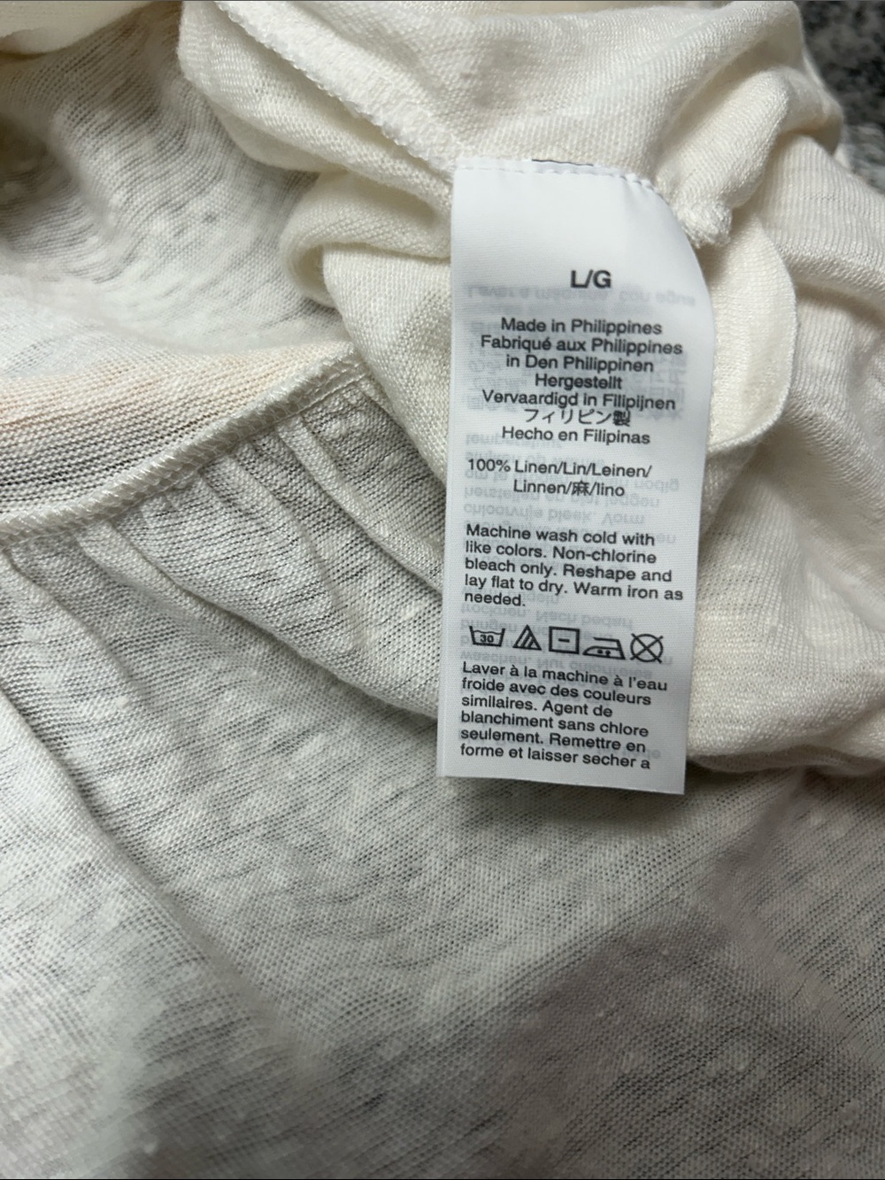 J. Crew Linen Navy Tassel-Hem Tank & Linen White Tiered Tank Duo - Picture 5 of 13